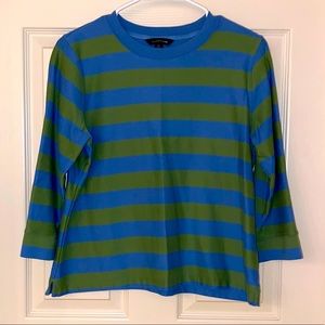 Land’s End Striped Sweater Top